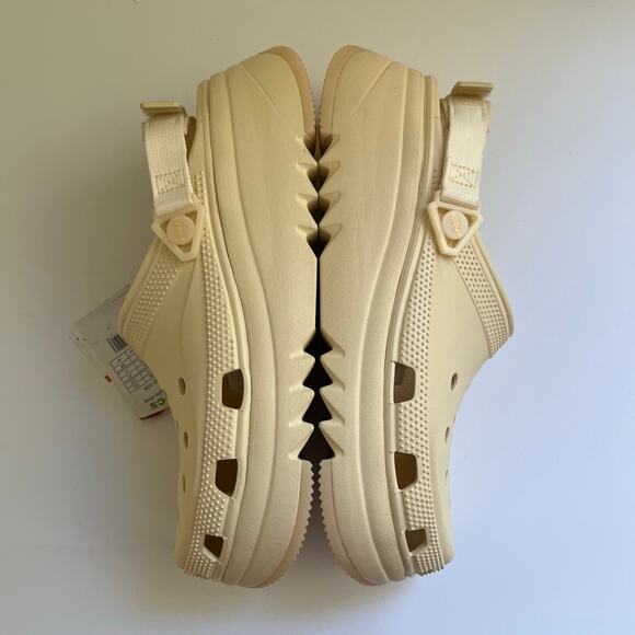 Crocs Hiker Xscape Clogs M13/W15 in Vanilla Neutral Chunky Platform Unisex NWT main image 7